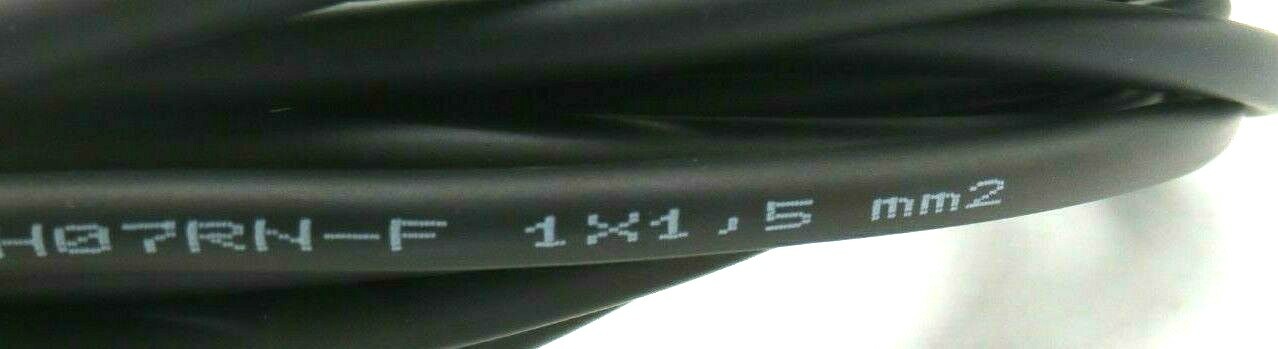 NEW ICC H07RN-F 1X1,5 CABLE WITH CONNECTORS H07RNF