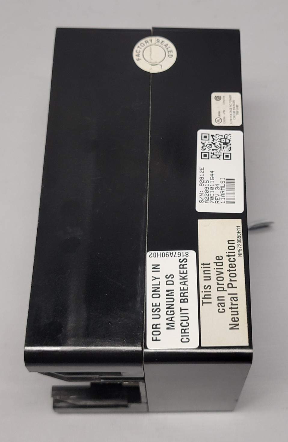 Eaton Digitrip 1150+ 11ARMLSI Trip Unit