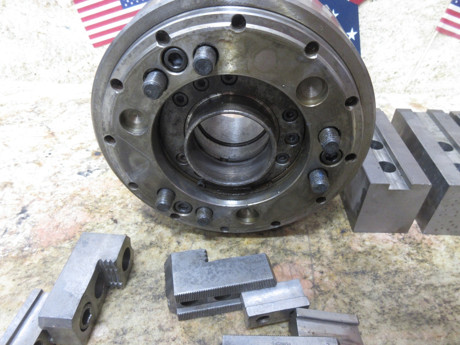 HWACHEON HI ECO-31A CNC LATHE 10″ INCH HYDRAULIC SPINDLE CHUCK 2.89″ KITAGAWA
