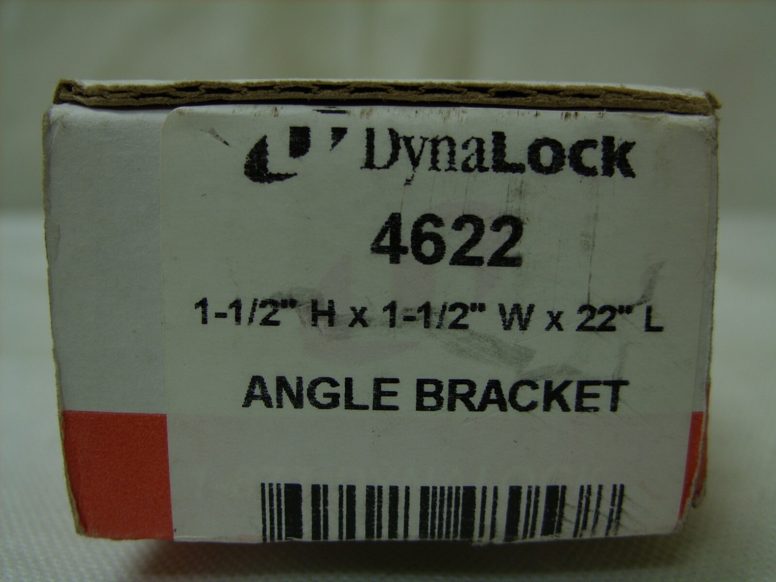 DynaLock – 1-1/2″ x 1-1/2″ x 22″ Aluminum Angle Bracket – 4622 – NOS