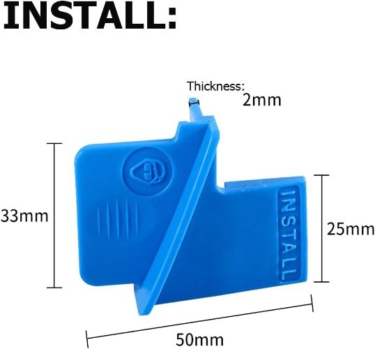 4 Pack Stretch Belt Mate Kit Remover and Installer Removal Installation Tool for