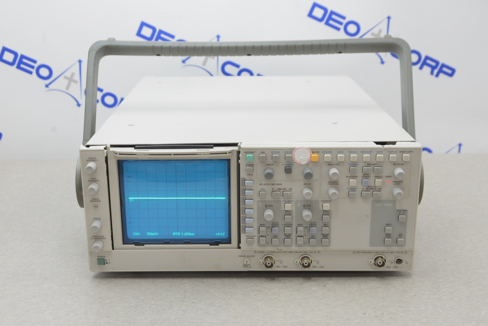 Fluke PM3390B 200mg Hertz Autoranging Digital And Analog CombiScope 2-Channel