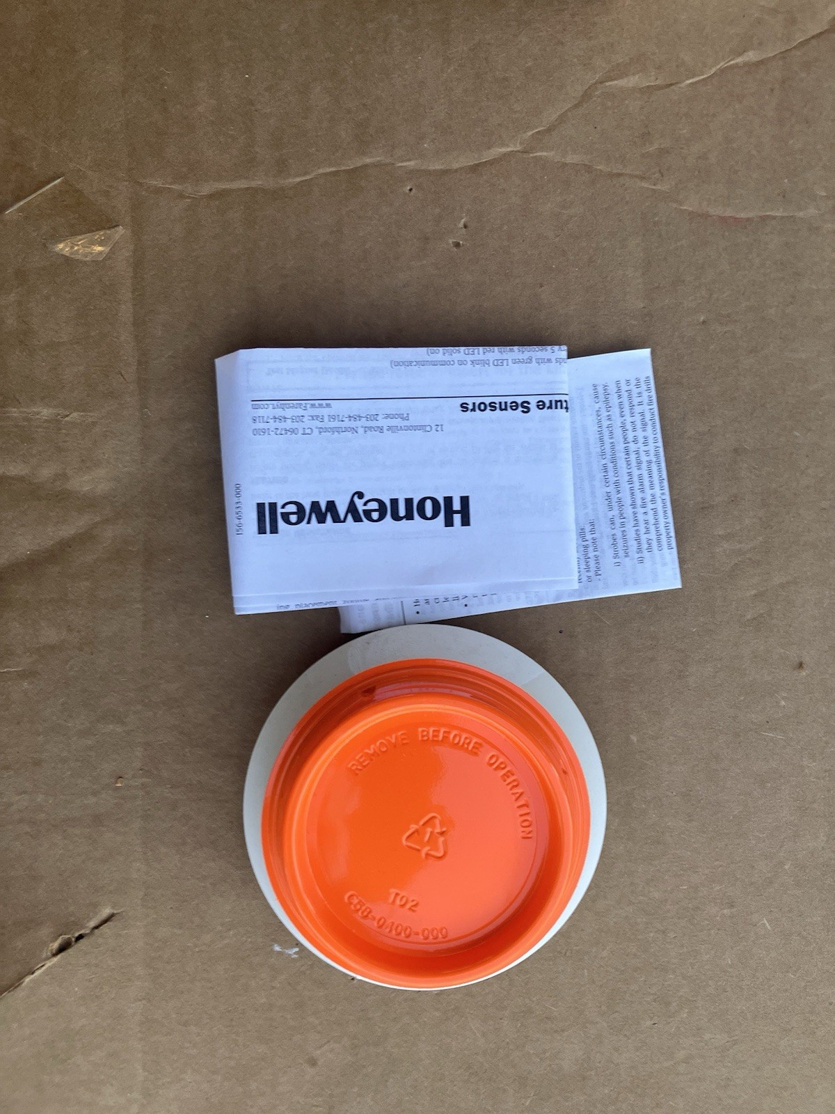 Honeywell Farenhyt Series Black IDP-HEAT-ROR-W Fire Alarm – White