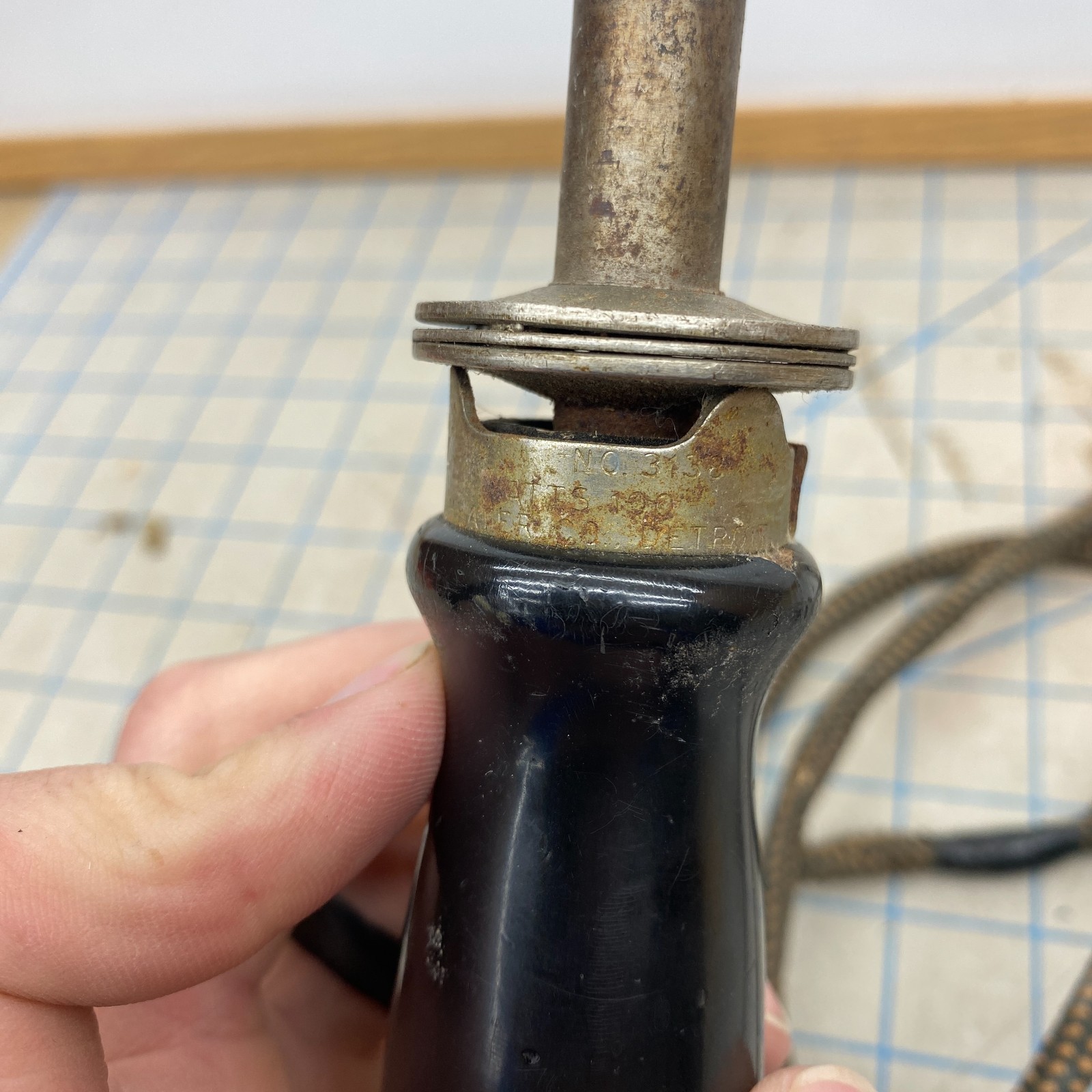 American Beauty 3138 Vintage Soldering Iron 110-120 Volt 100 Watt Detroit USA