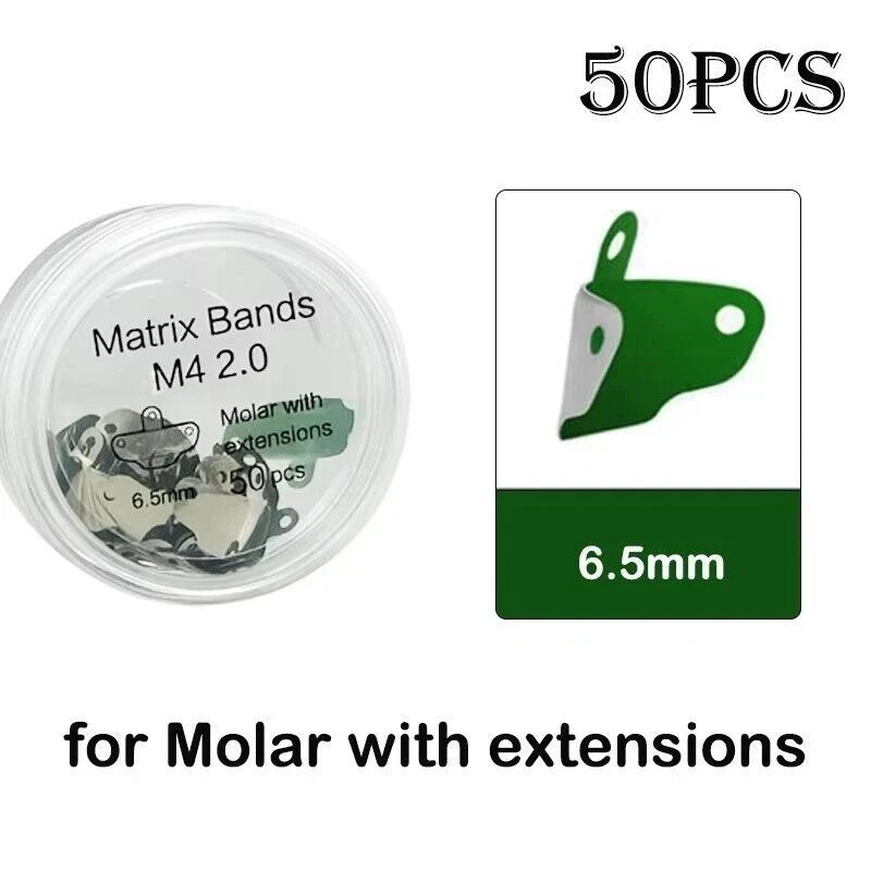 25 Types Dental Sectional Matrix Bands Ring Matrice Clamp Fit Garrison Palodent