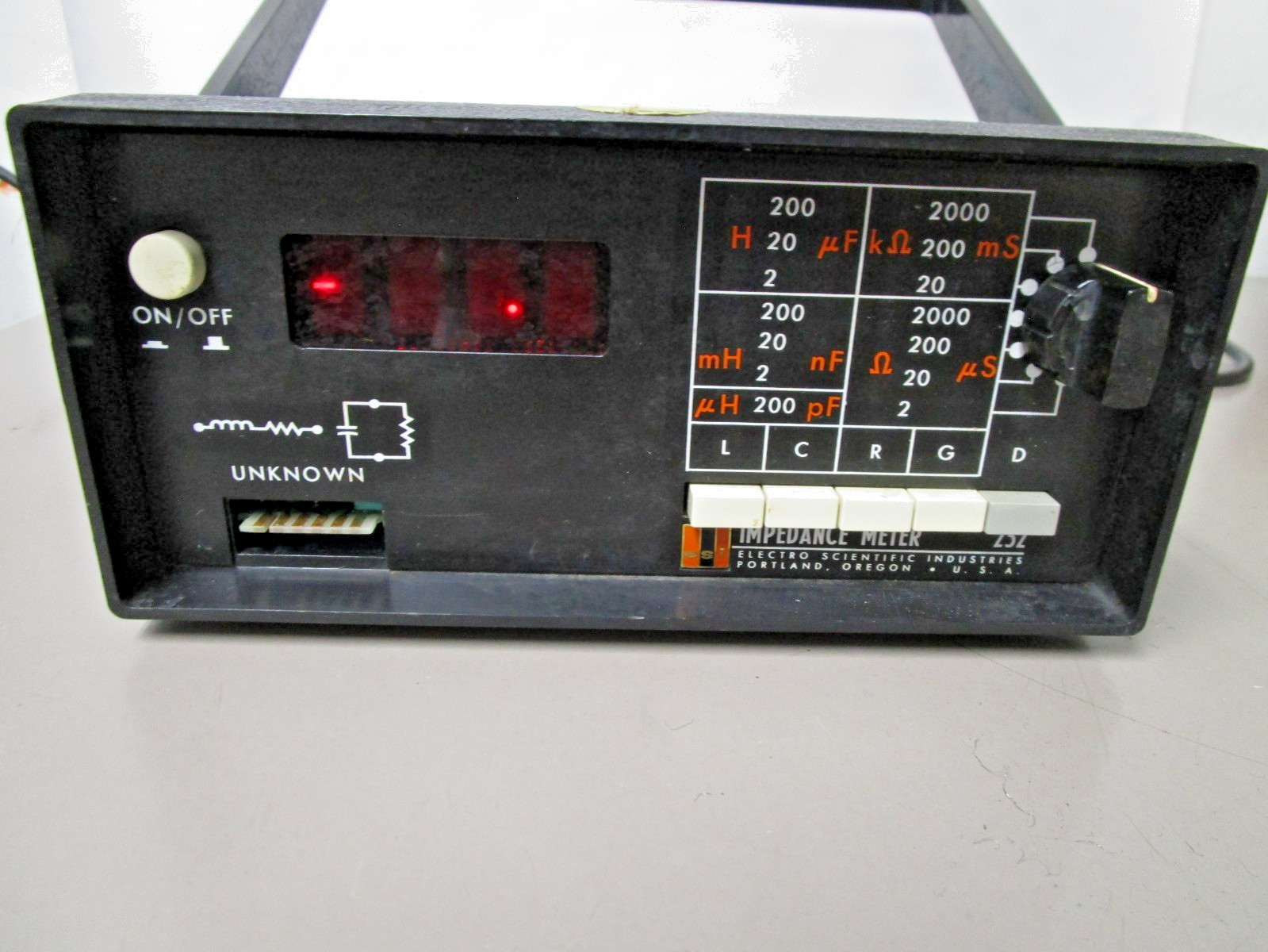 Electro Scientific Industries Impedance Meter 252