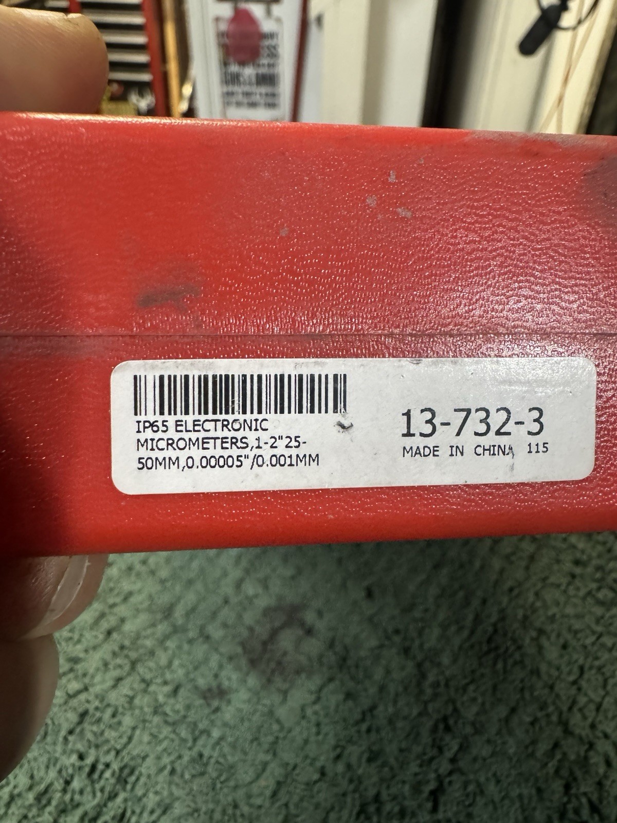 SPI 13-732-3 Digital Outside Micrometer: IP65!! 1-2″ !!!
