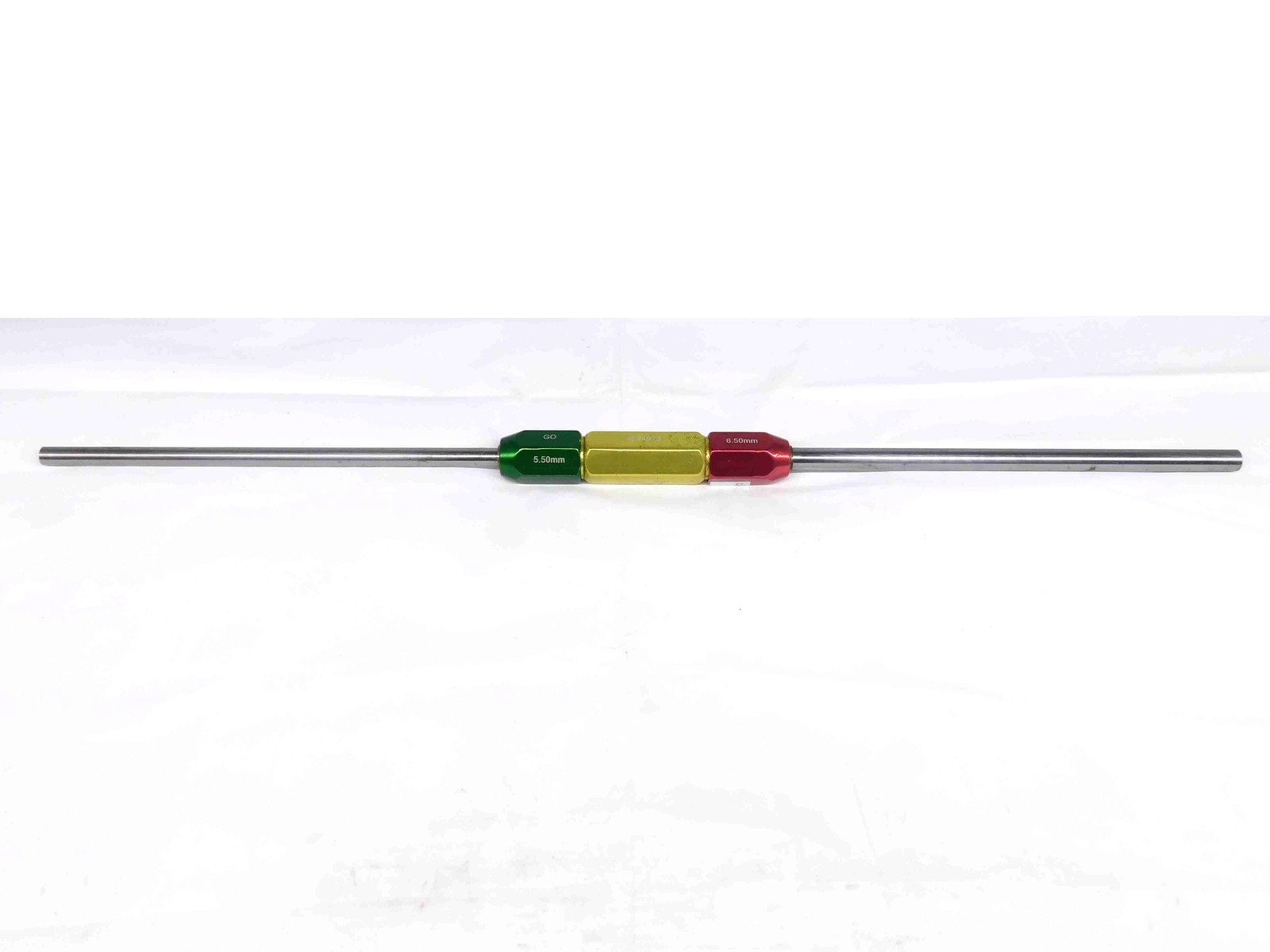 5.500 & 6.500 CL X METRIC PIN PLUG GAGE GO NO GO ONSIZE 5.5 mm .2165 5.50 6.50