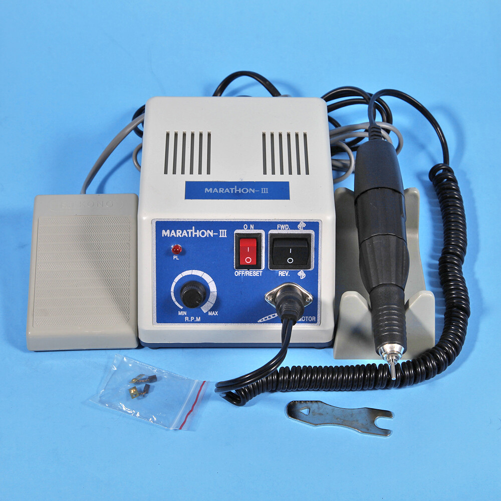Dental Lab Marathon Electric Micromotor Polishing Unit + 35K rpm Motor Handpiece