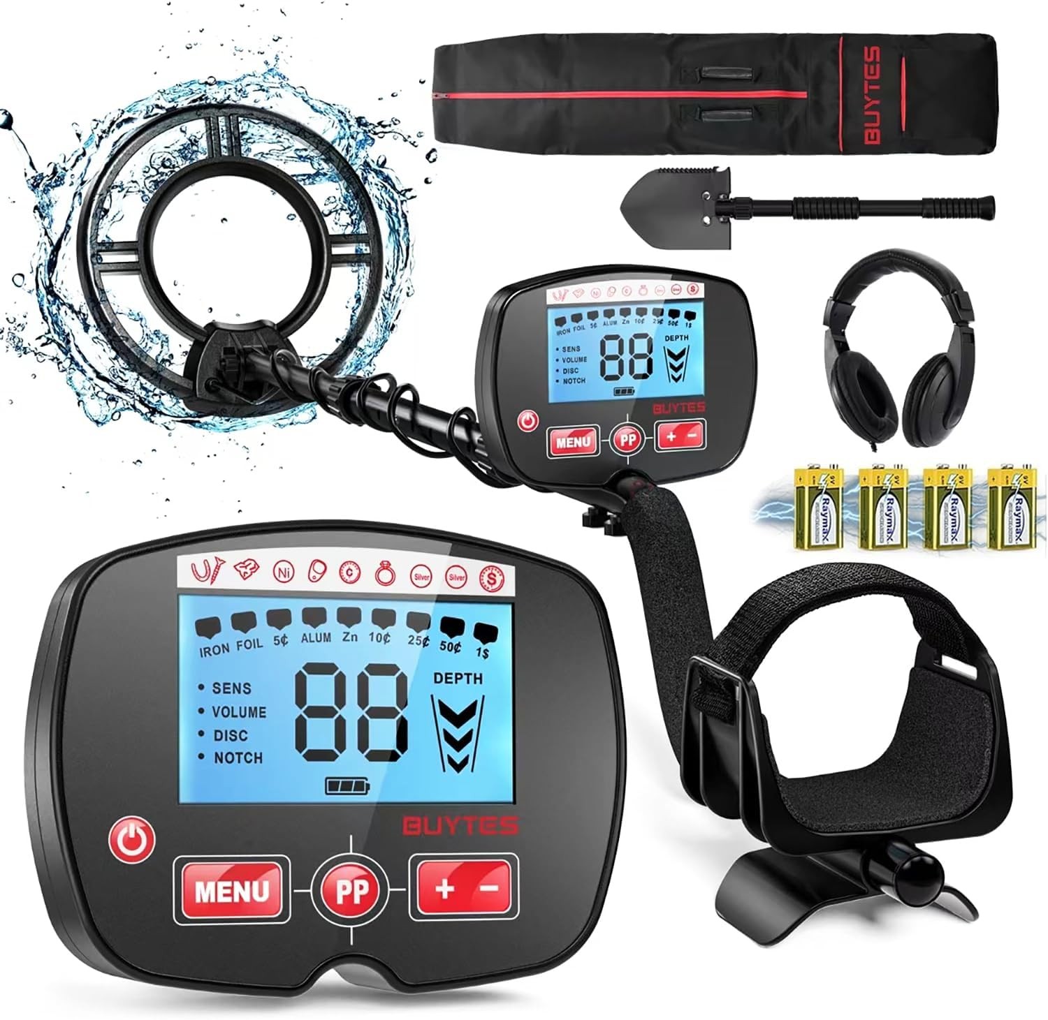 Metal Detector for Adults, Professional Higher Accuracy and Sensitivity, IP68