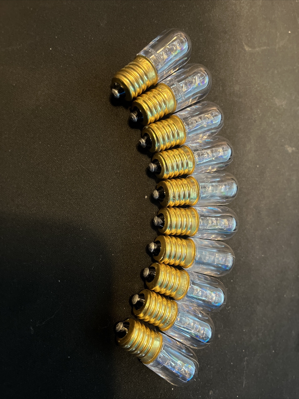 12v 14v Stardeco LED bulbs E14 Warm White 500pcs W/ Covers