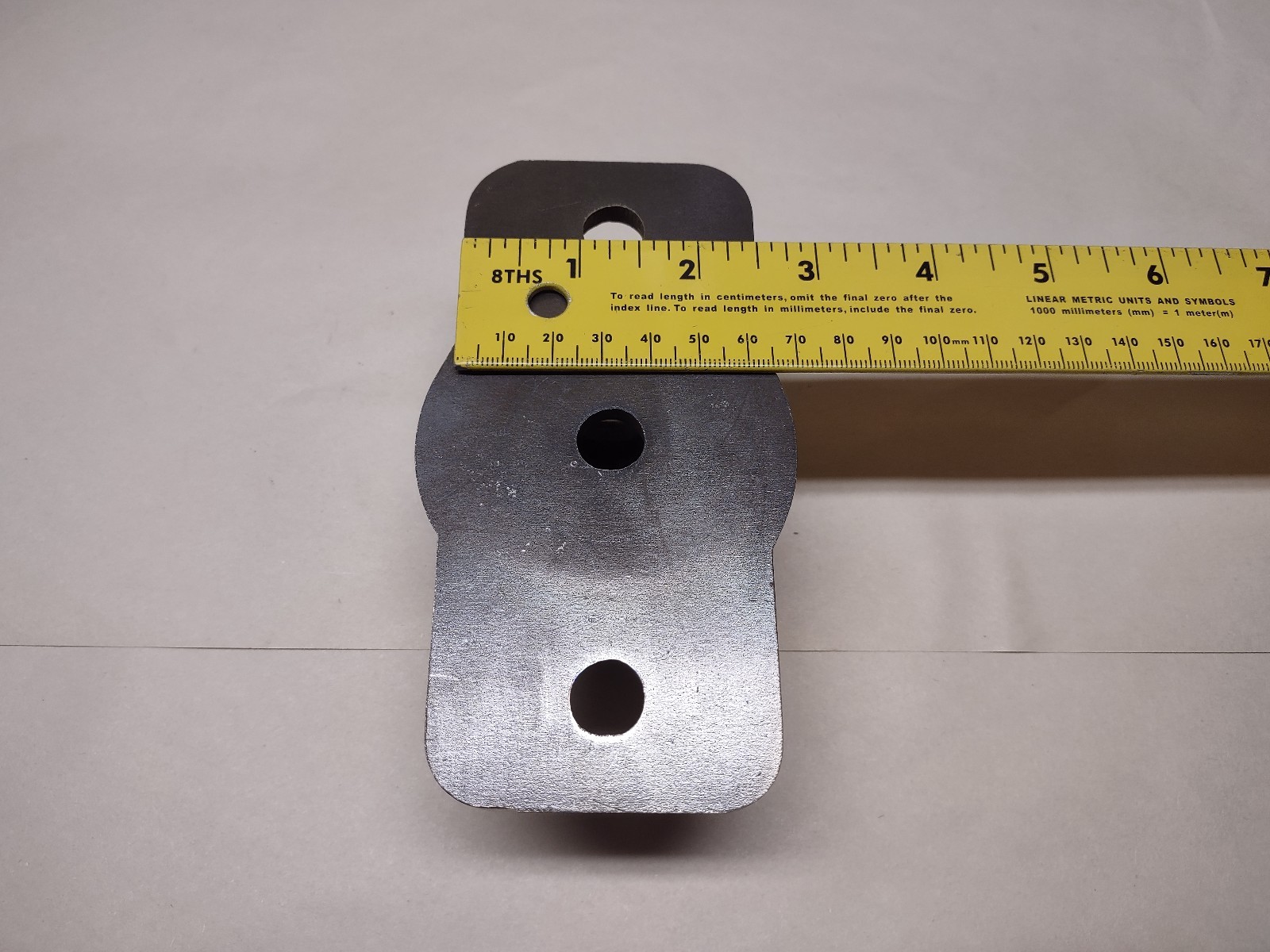 BOLT ON JACK MOUNTING TUBE / SPUD – METAL SWIVEL MOUNT – TRAILER JACK REPLACMENT