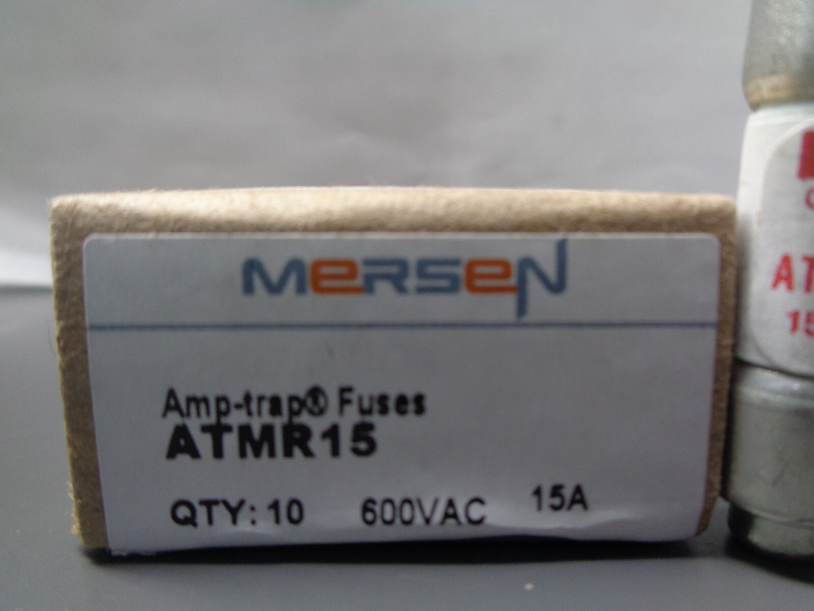 New Lot Ferraz Shawmut ATMR15 Amp Fuses KTK-R-15 600 Volt NIB