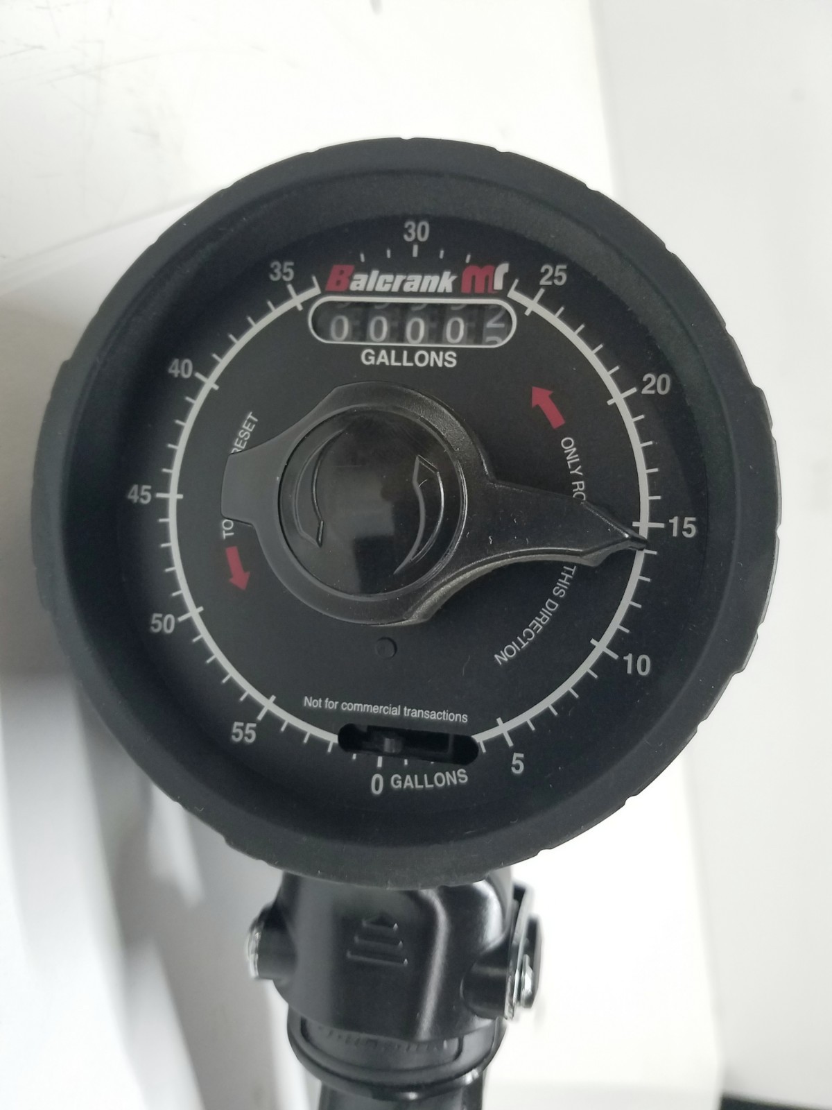 Balcrank MR Preset Mechanical Semi Auto Oil Gun Dispense Meter ~ PN: 366813.037