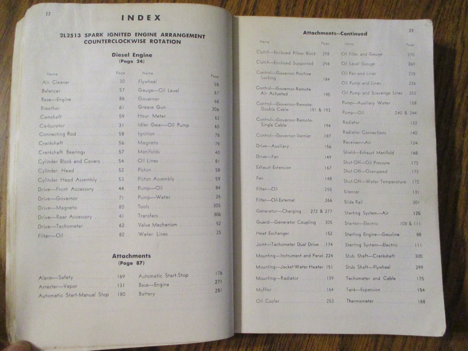 Caterpillar D375 Engine Parts Book Catalog Manual s/n 4381 to 4381226 Inclusive