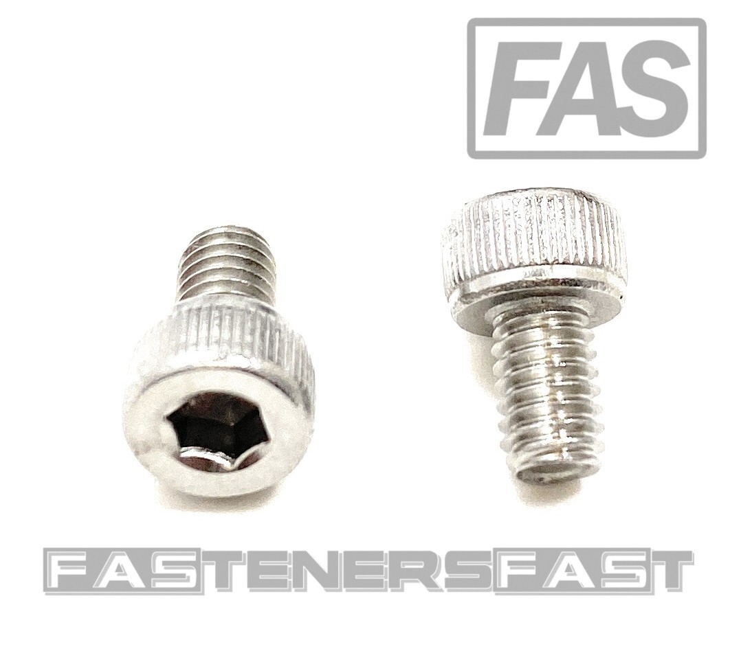(25) M4-0.7 x 6 Stainless Steel Socket Head Socket Cap Screws DIN912 M4x0.7×6
