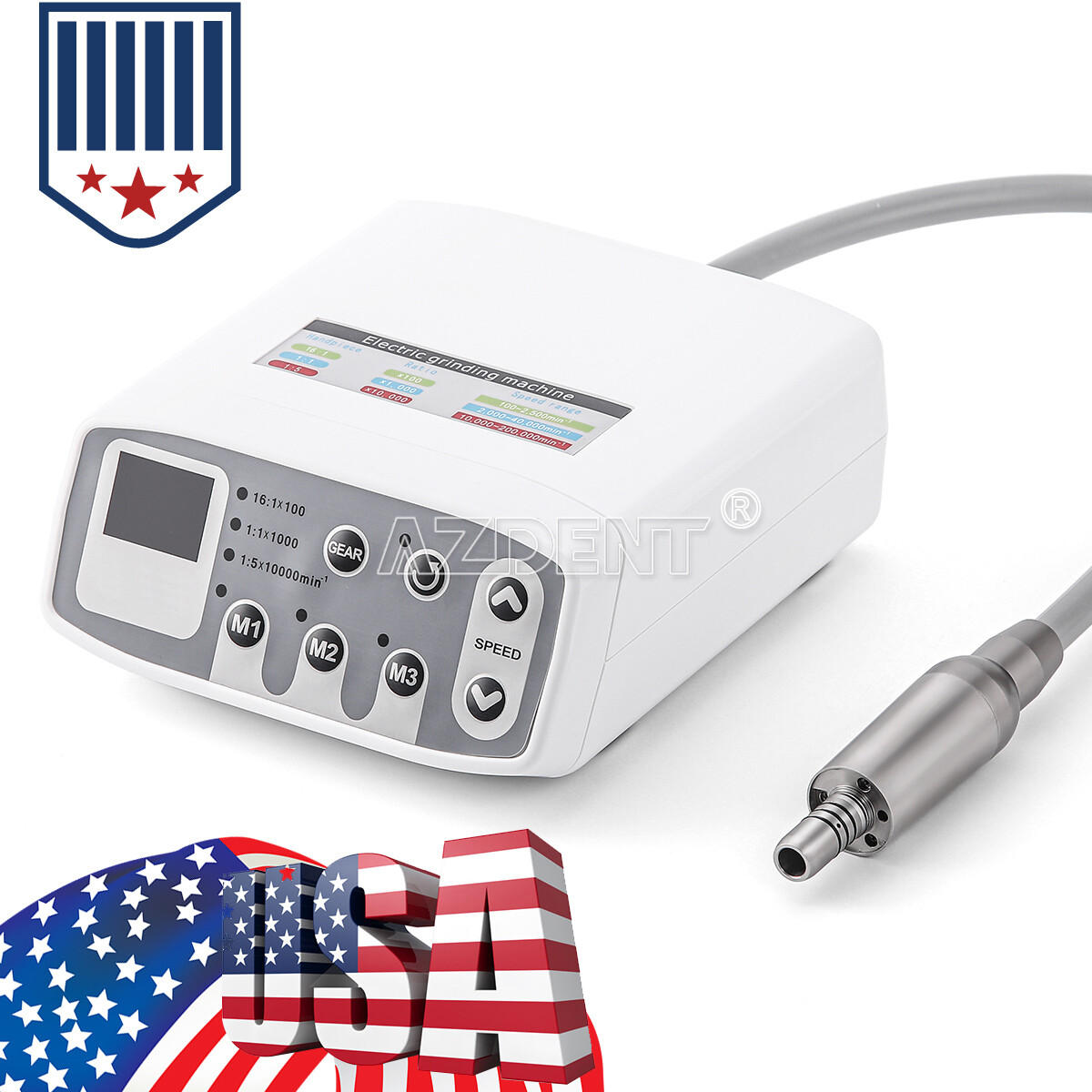Dental Electric Brushless LED Micro Motor /1:5 Increasing Contra Angle
