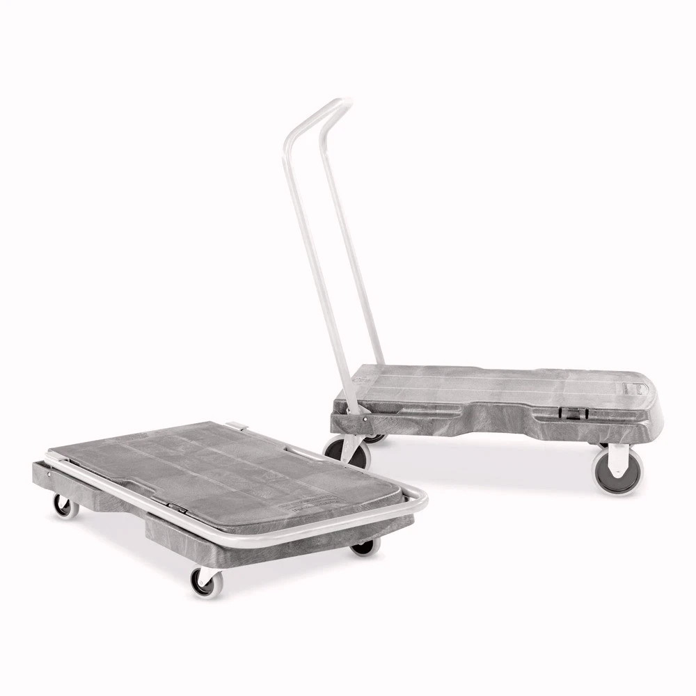 Rubbermaid Commercial 4401BLA 500 lbs. cap. Triple Trolley Platform Truck New