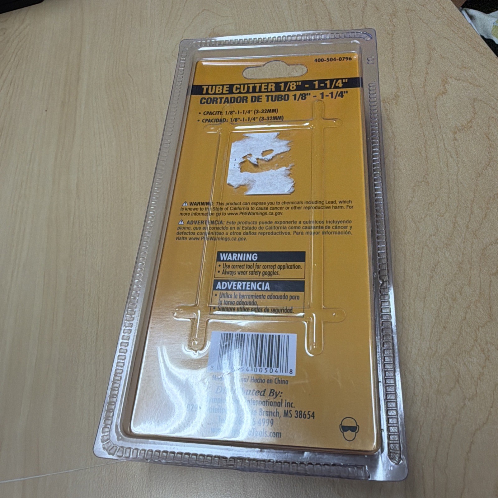 Olympia Tools Tube Cutter for 1/8 in to 1-1/4 in Pipes