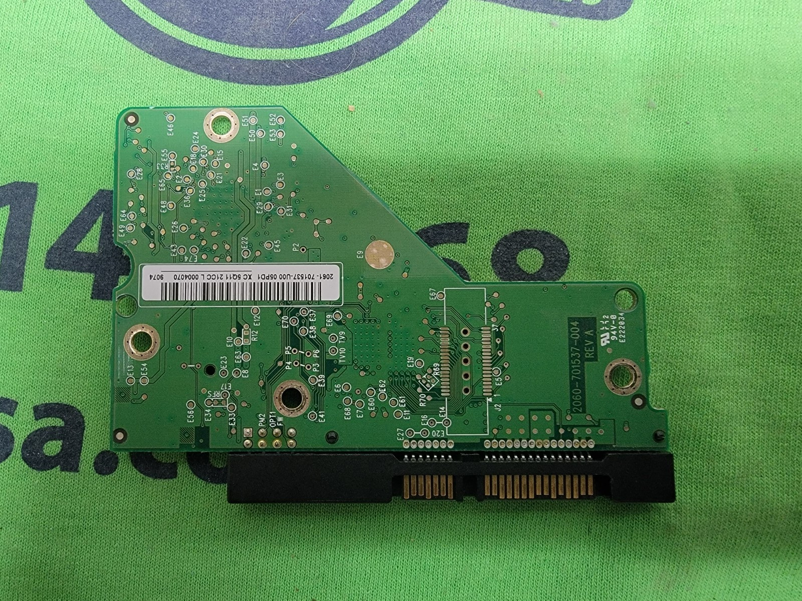 HDD – PCB ONLY – Western Digital PCB Logic Board 2060-701537-004 REV A – PCB