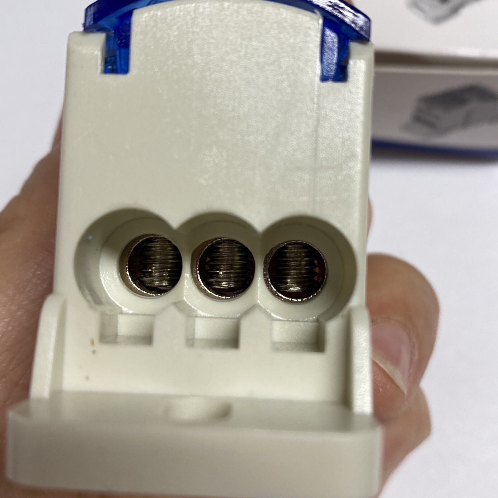 Power Junction Box Distribution Terminal Block Connector DIN Rail 80A