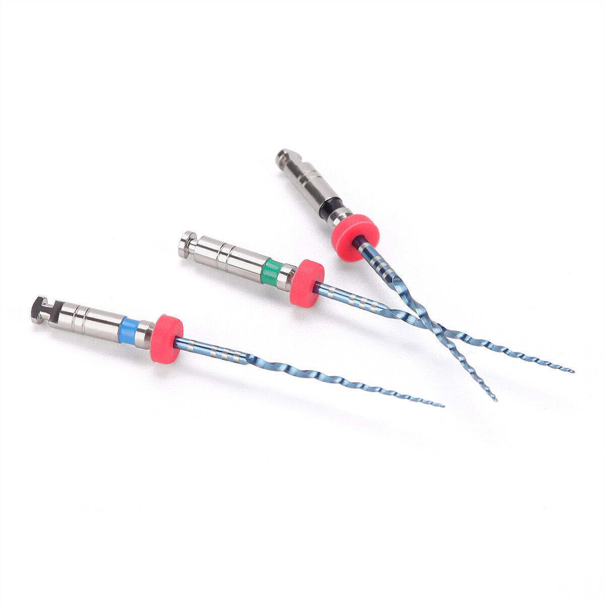 21/25mm .06 .04 Taper Asst Blue Rotary Files Dental Endo Root Canal File Blue