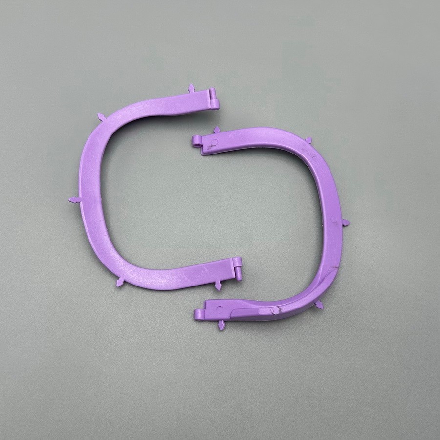 Dental Foldable Bracket Frame Plastic Rubber Dam Sheet Frames Oral Barrier Tool