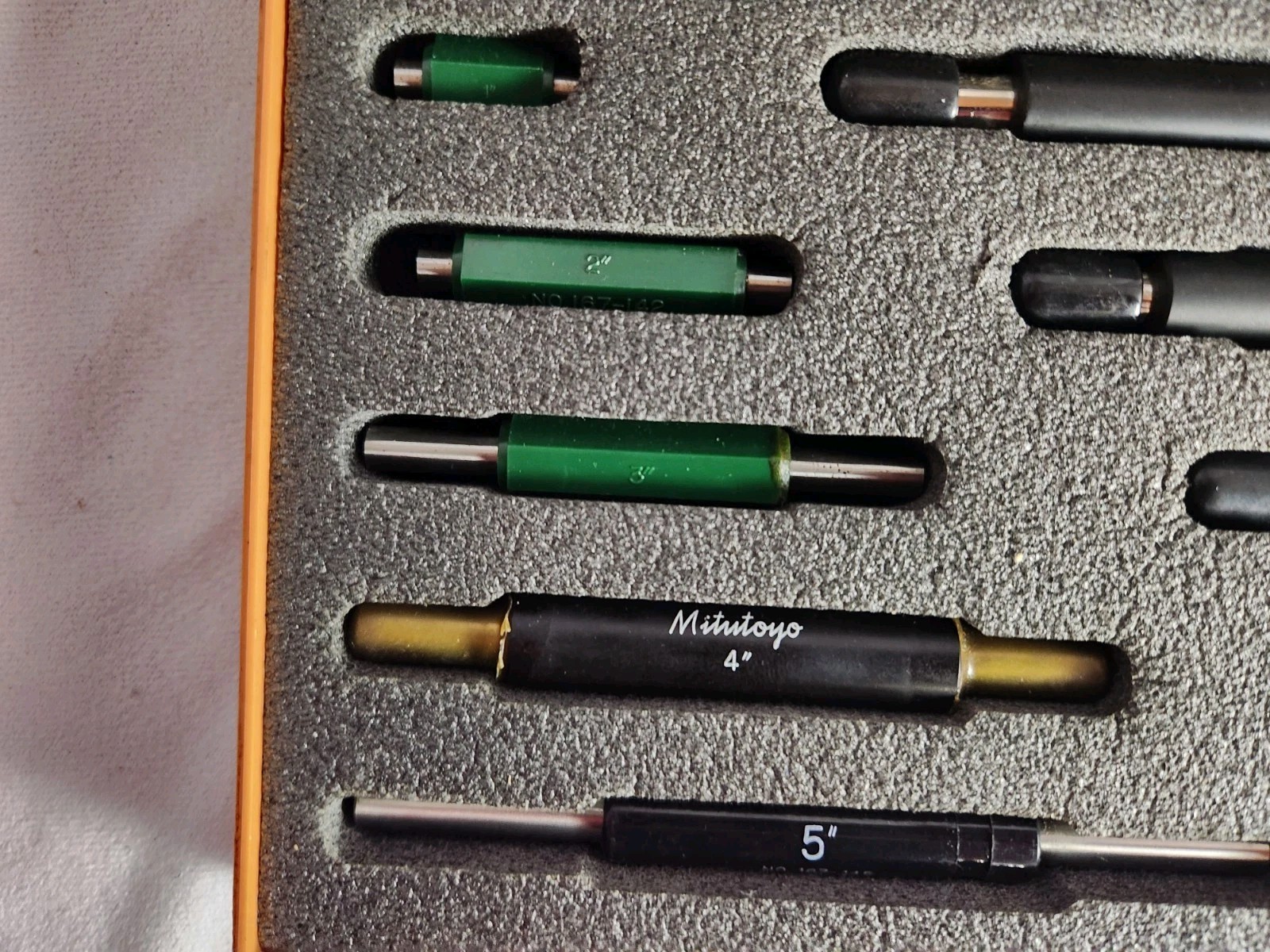 MITUTOYO 167 SERIES 1″-11″ MICROMETER Setting STANDARDS Rods