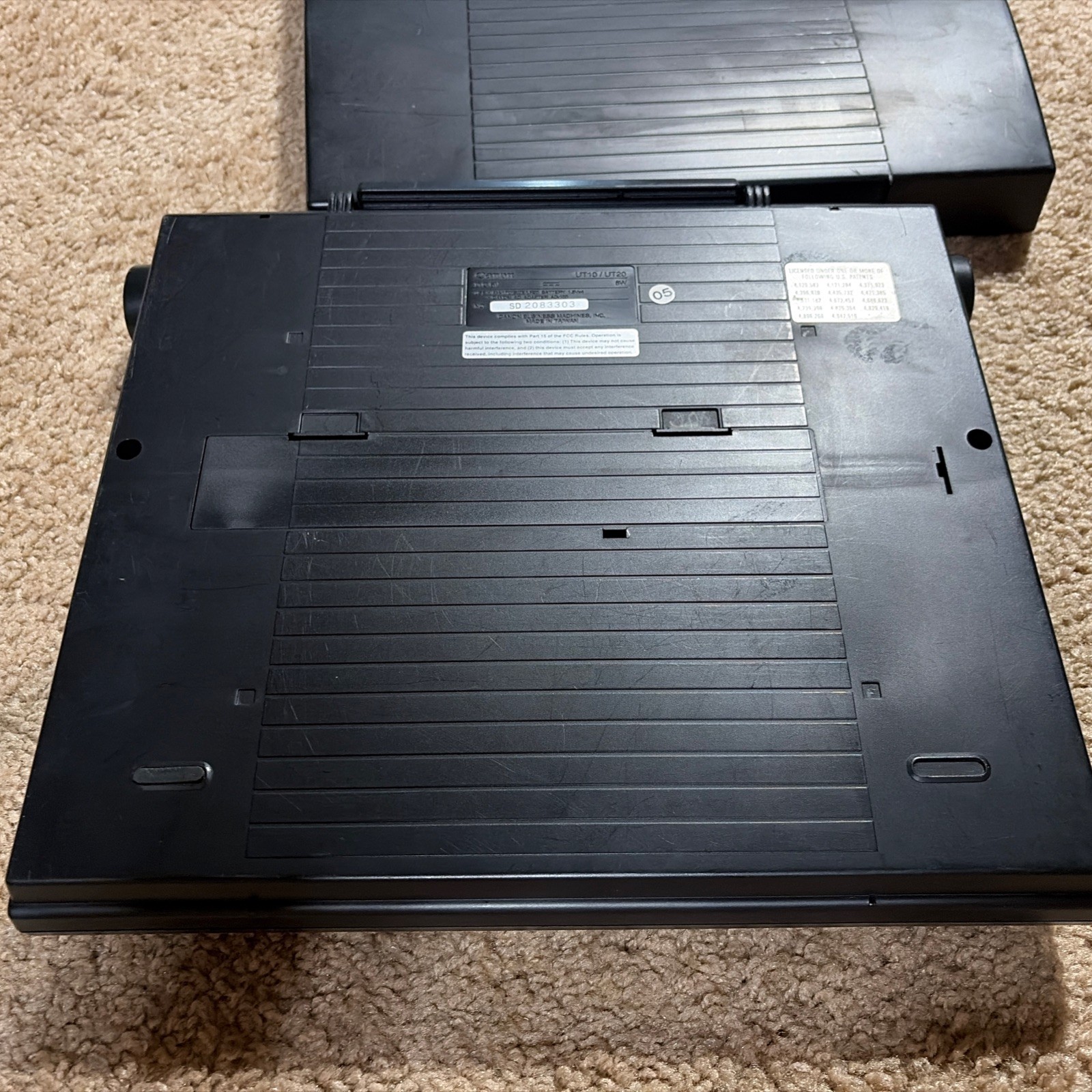 Canon Typestar 10II Portable Personal Typewriter With Cover No Charger Works!