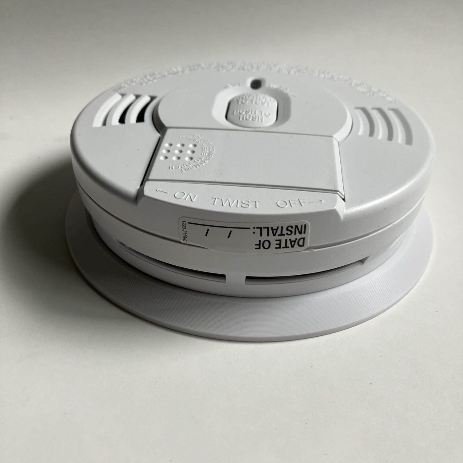 Mount Plate Bracket Base Kidde FireX Smoke Alarm Fire Detector i2020 2040 2060