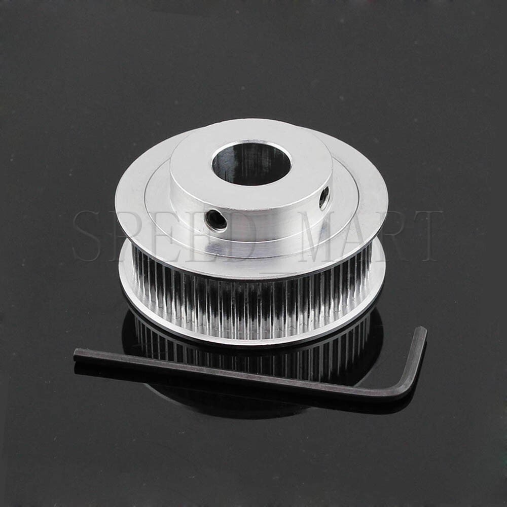 2pc GT2 Timing Belt Pulley 60 Teeth 60T 6.35mm Bore 11mm Width Mendel 3D Printer
