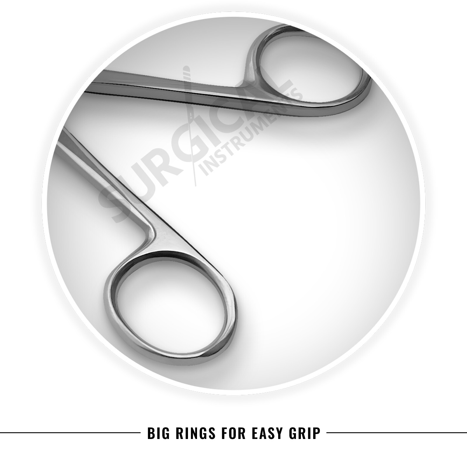 German Grade Umbilical Cord Cutter (Cord Scissors) 115mm Straight Gynecology