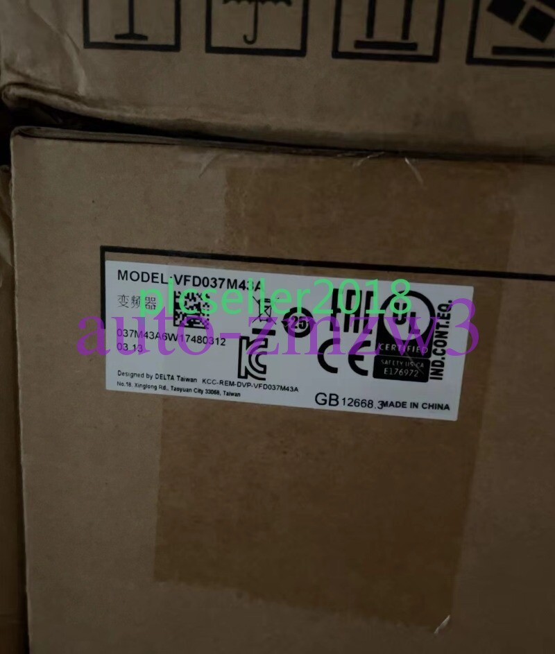 1pcs NEW Delta inverter VFD037M43A 380V 3.7KW