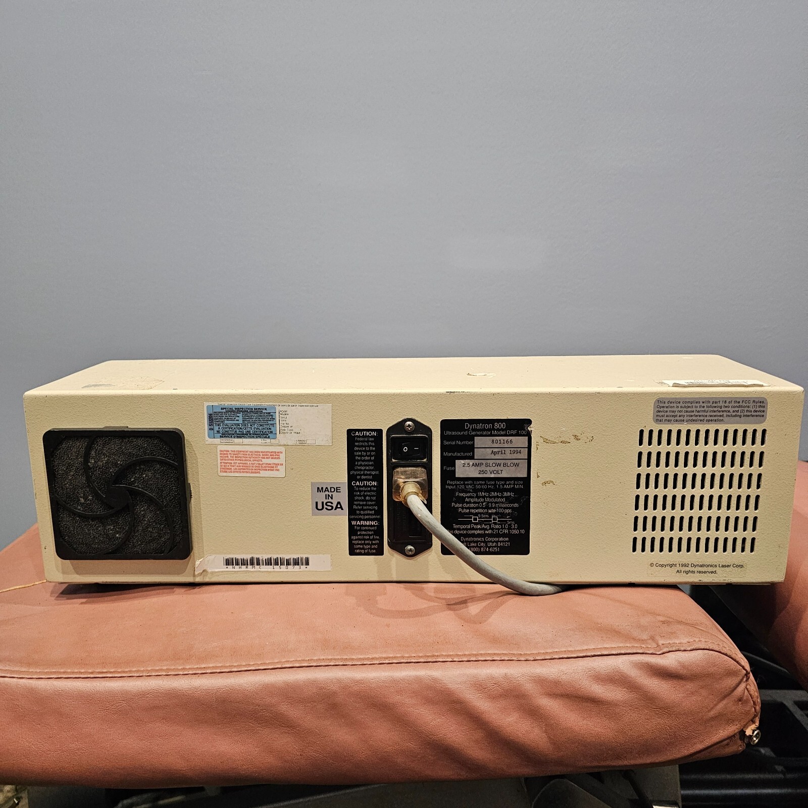 Dynatronics Dynatron 800 – Includes Cord (For Repairs)