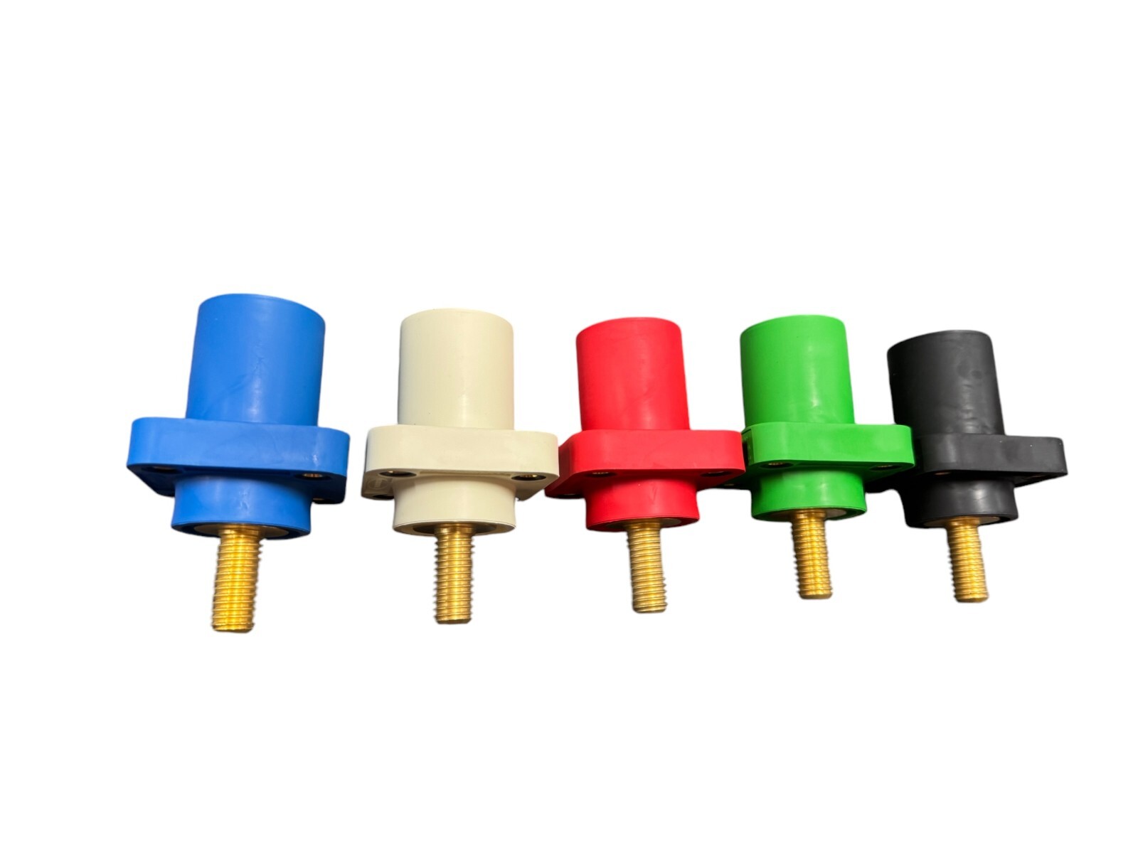Hubbell Single Pole 300/400A Male STUD TERMINAL Recept 5 pc 120/208V Wye, 240V