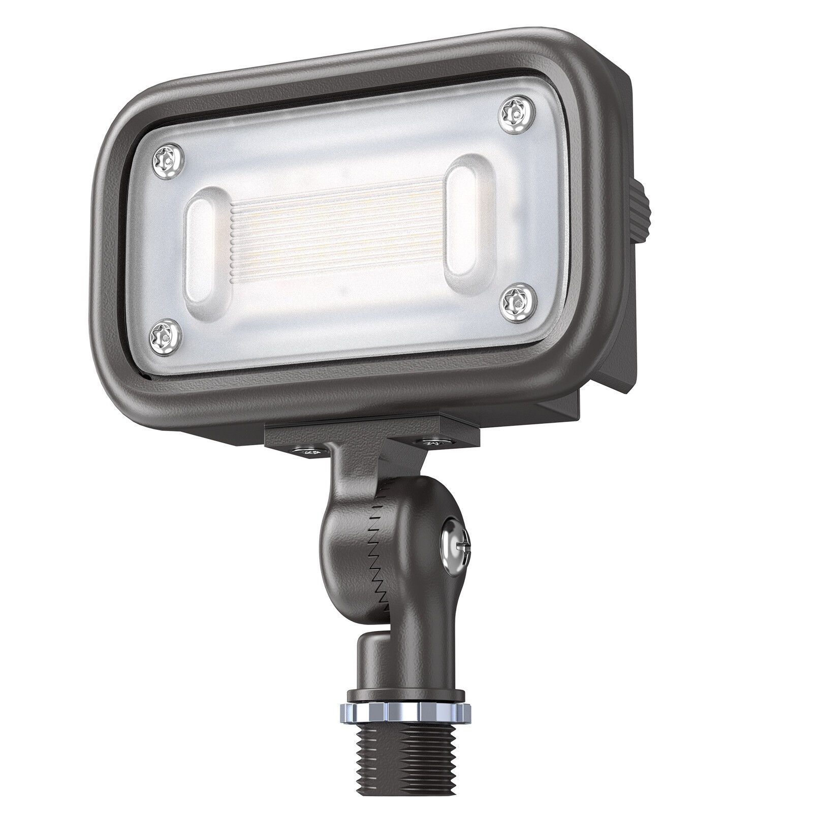 15W 4000K Outdoor Security Led Flood Light Knuckle Mount for Yard Garden Garage