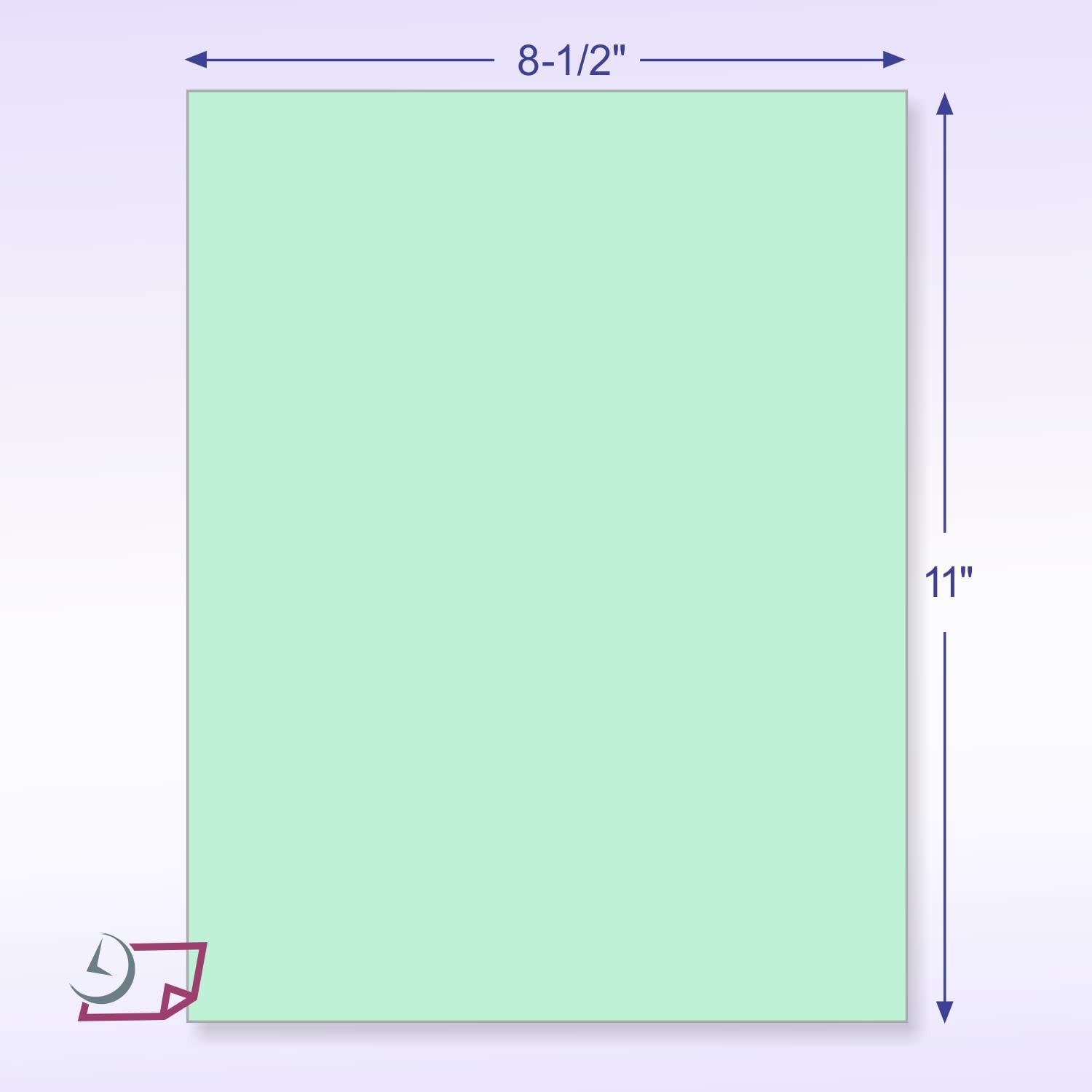 – Pack of 500 Sheets 8-1/2″ x 11″ Letter Size CFB NCR (Carbon-Less) Paper, fo…