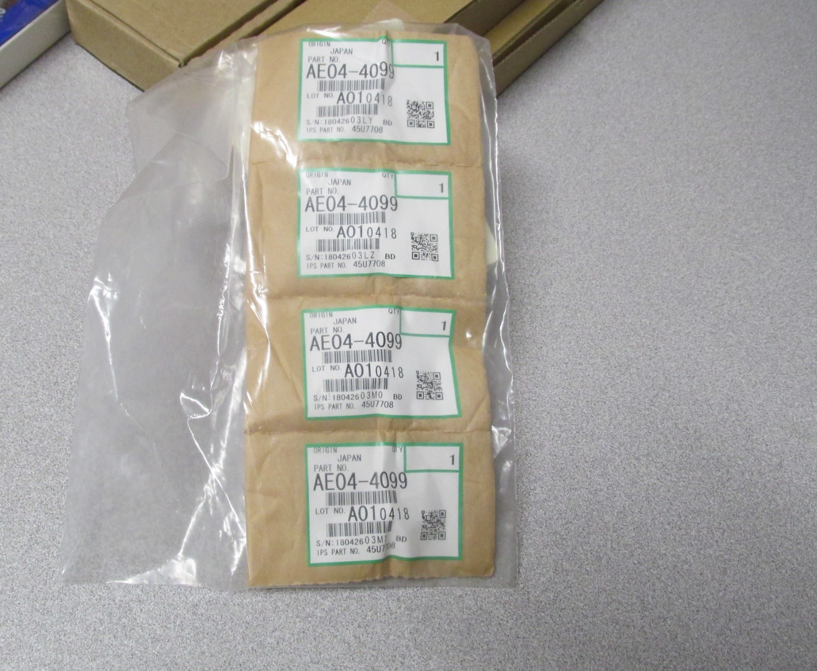 4 Genuine Ricoh AE04-4099 Fuser Picker Finger AE044099