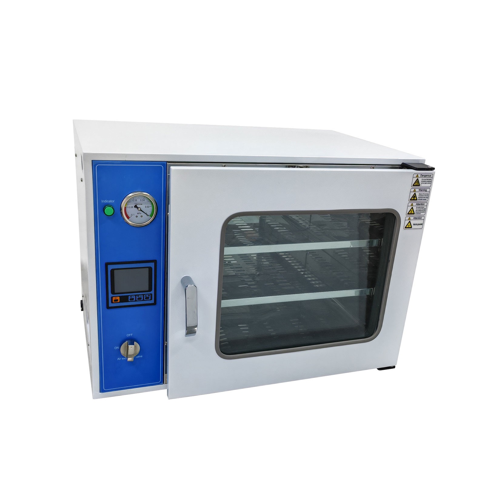 2-layer 1.9Cu ft Vacuum Drying Oven Intelligent Temperature Control for Lab 110V