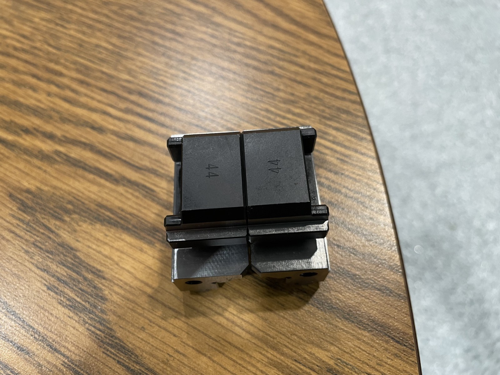NEW Lang Makro Grip 46 Serrated Vise Jaw Pair 48046‑4620 CNC Technik