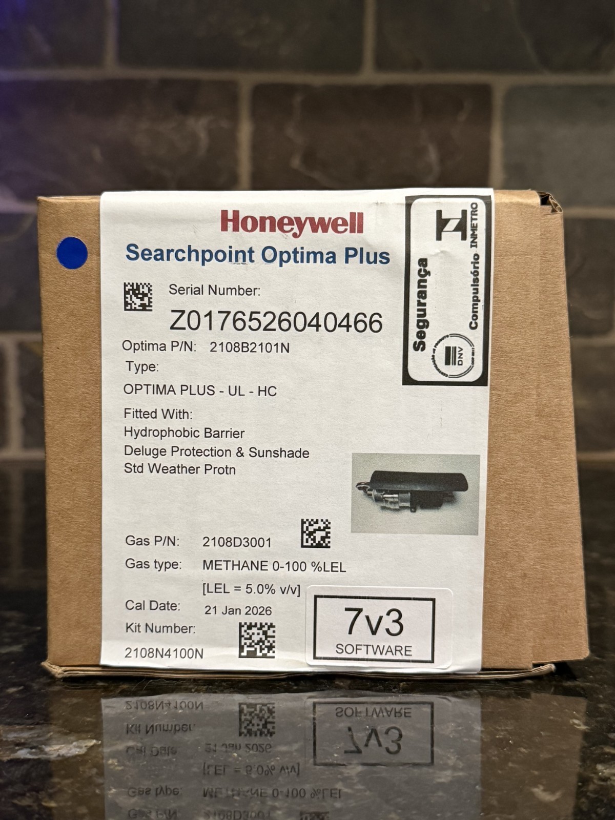 Honeywell 2108B2101N Searchpoint Optima Plus Infrared Combustible Gas Detector