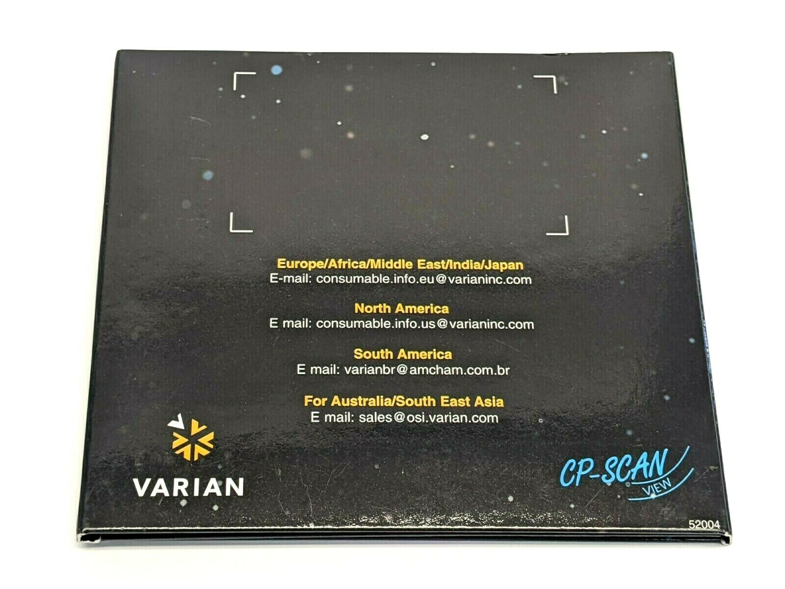 Varian CP-SCANVIEW Version 5.0 CD-ROM Year 2000 GC & HPLC Applications