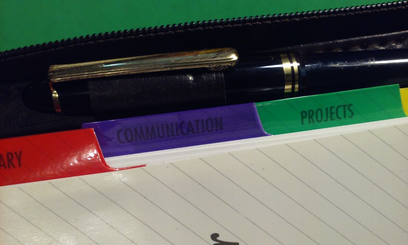 Fansquare Business Agenda Business Planner Organizer Purse-Like many Sections