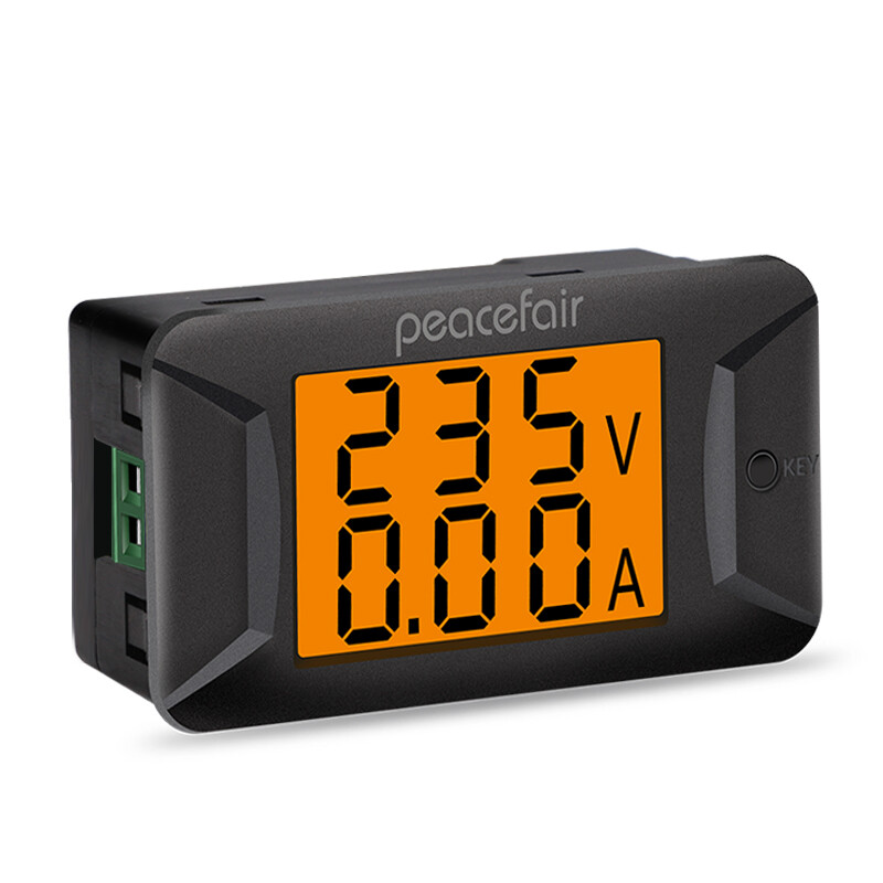AC 40-400V 100A Digital Voltage Ampere Panel Meter 110V 220V Ammeter Voltmeter