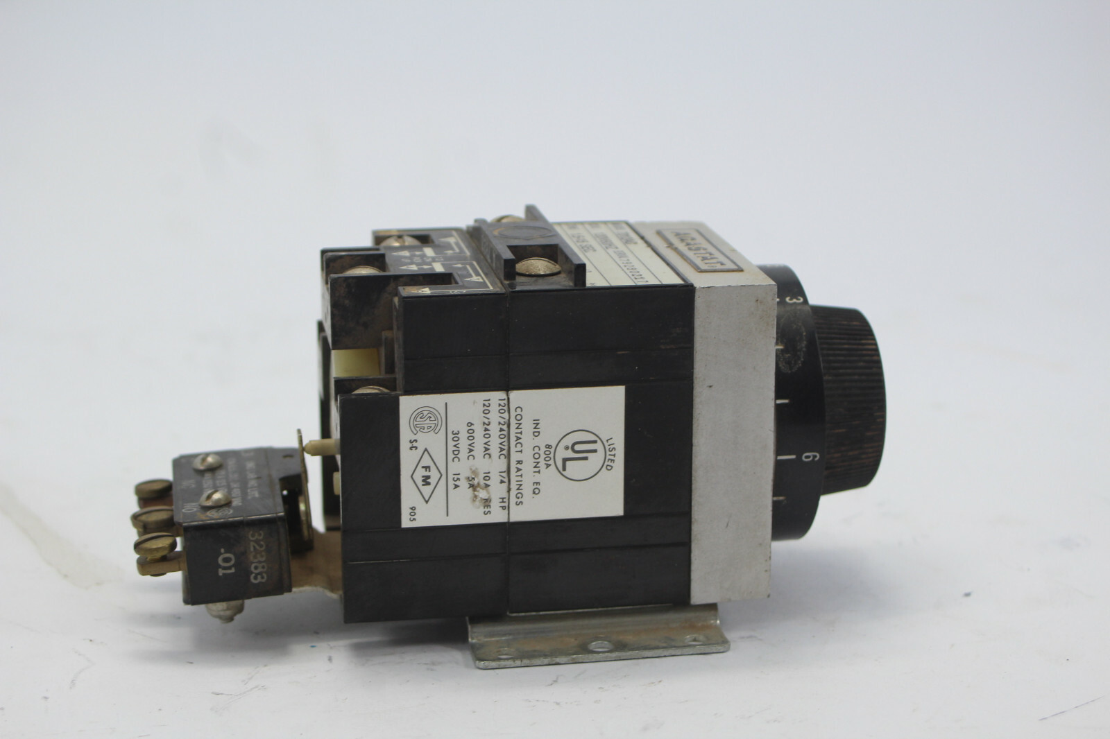 Agastat 7012AC Timing Delay Relay 120V 1.5-15 Seconds Used