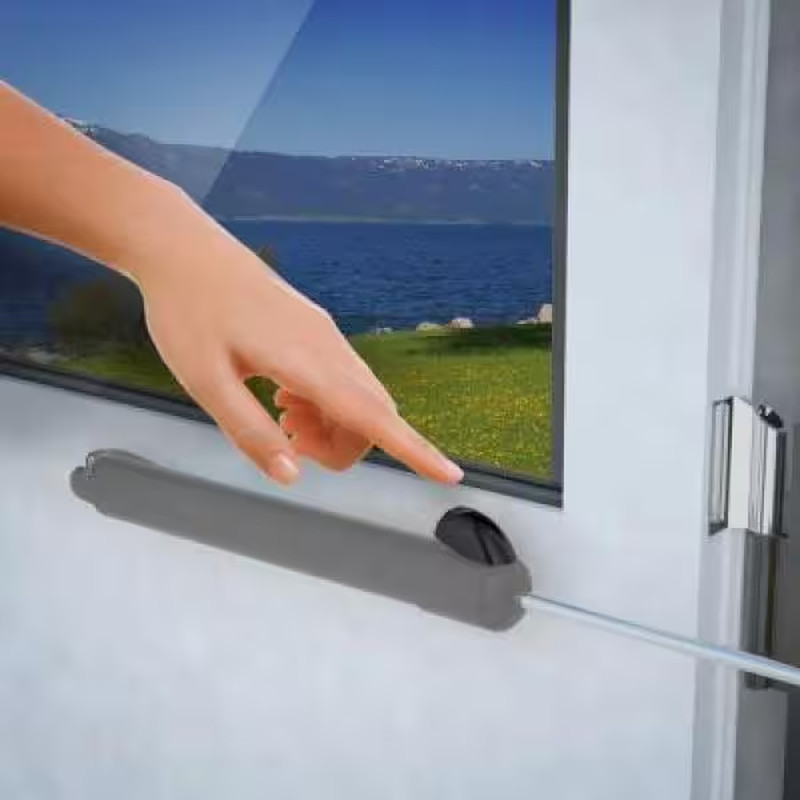 Touch’N Hold Smooth Dual Kit (Cranberry) – Heavy Duty Pneumatic Door Closer for