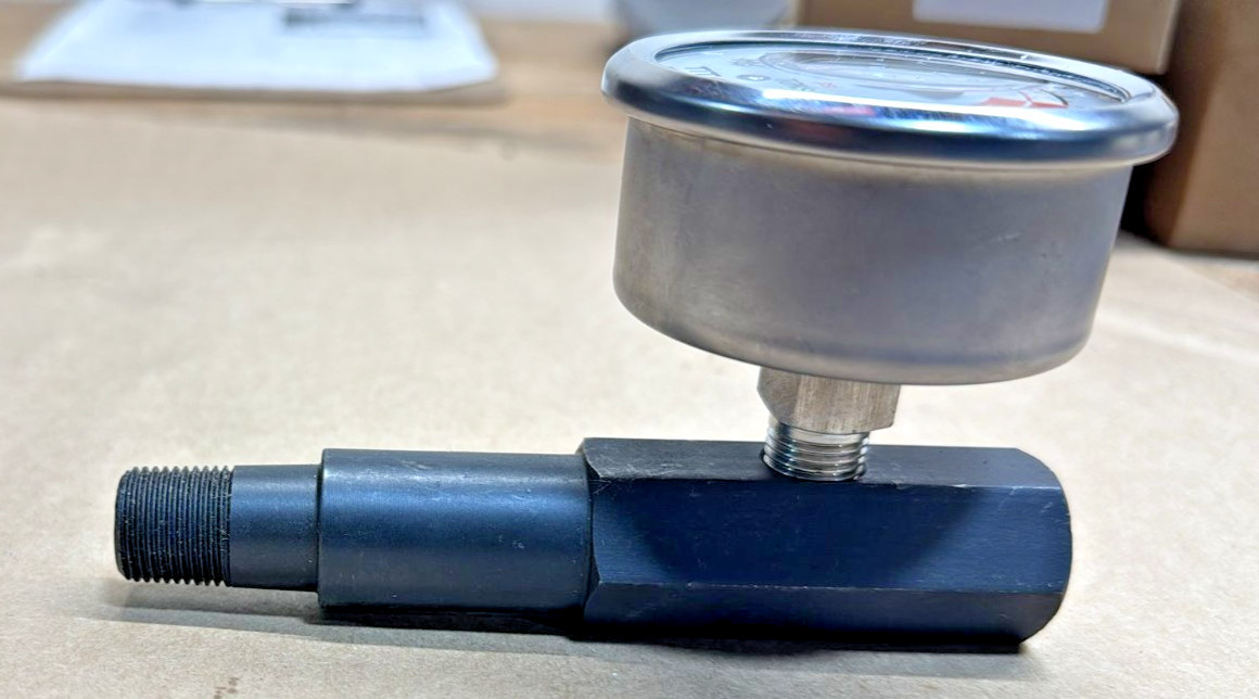 TPH Enerpac GA45GC Style Gauge AND Adaptor UP TO 14000 PSI Gauge CR400 BEST ONE