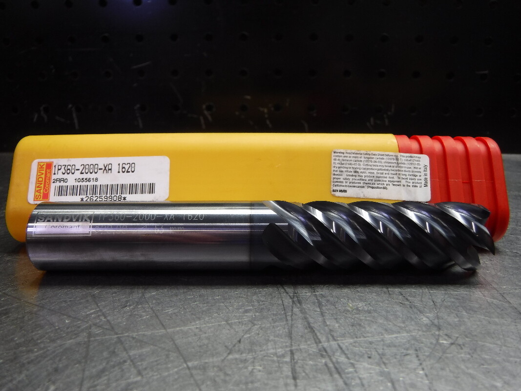 Sandvik CoroMill Plura 20mm Carbide Endmill 5 Flutes 1P360-2000-XA (LOC1884B)