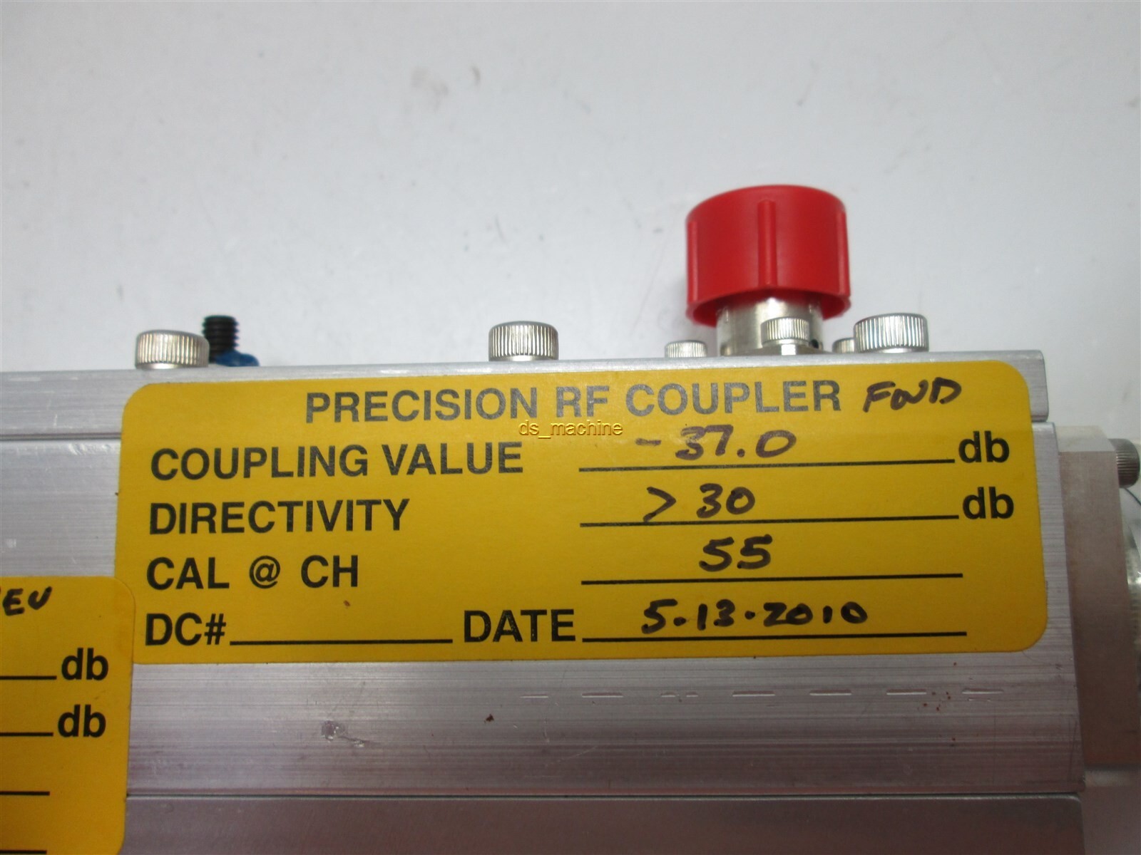 Dielectric Precision RF Coupler Coupling Value -37.0 db Directivity 30 db