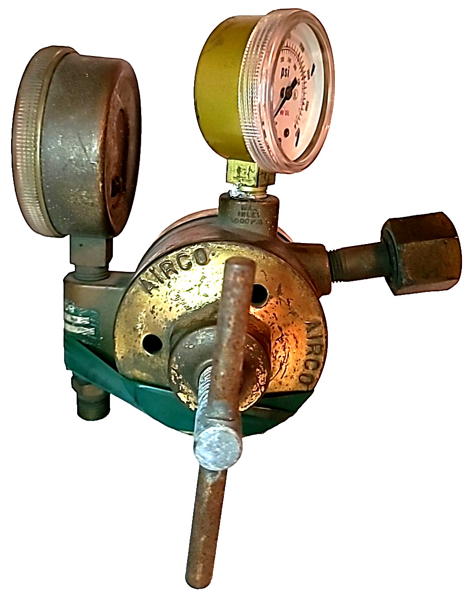 Airco 0806-8456 Oxygen Regulator 200 Psi 540 Rebuilt
